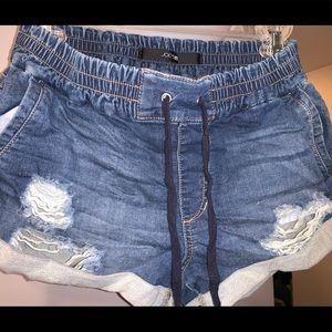 Joe’s jeans destroyed denim